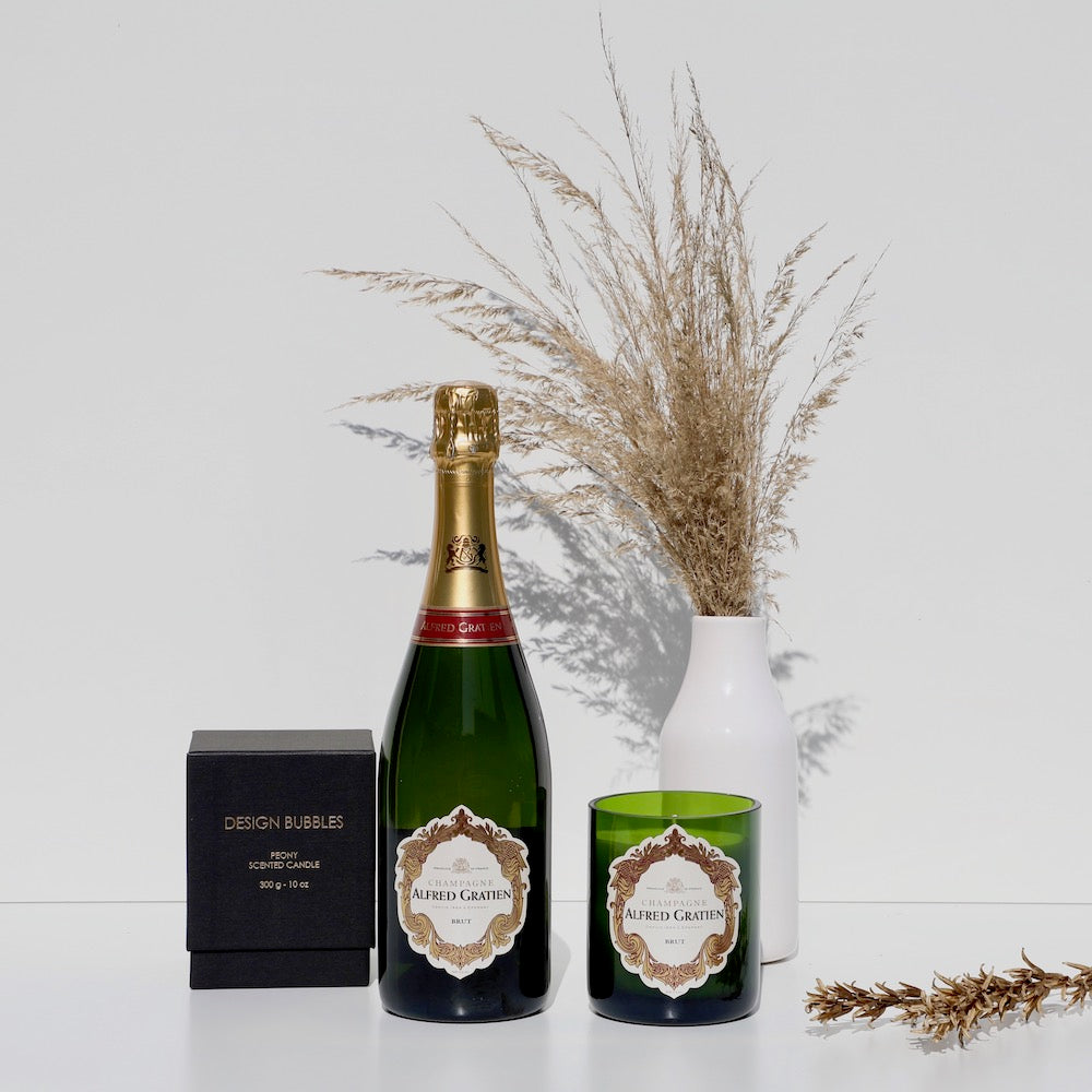 CHLOÉ CANDLE & ALFRED GRATIEN BRUT CLASSIQUE CHAMPAGNER