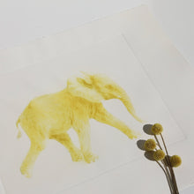 Lade das Bild in den Galerie-Viewer, ELEPHANT PRINT YELLOW
