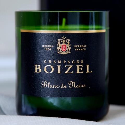 Champagner-Kerze-Florent-schwarz-Boizel-München-Design-Bubbles