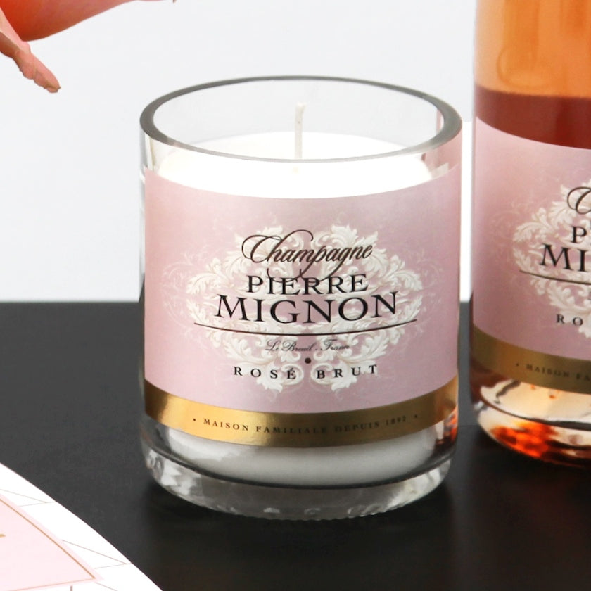Champagner-Kerze-Mom-rose-Mignon-München-Design-Bubbles